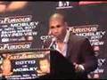 MIguel Cotto vs. Sugar Shane Mosley Press conference