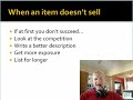 Dealing with Unsuccessful eBay Auctions