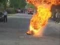 Mutiger Feuerwehrmann - brave firefighter ;-)