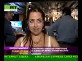 Charming Hostess on Russian TV