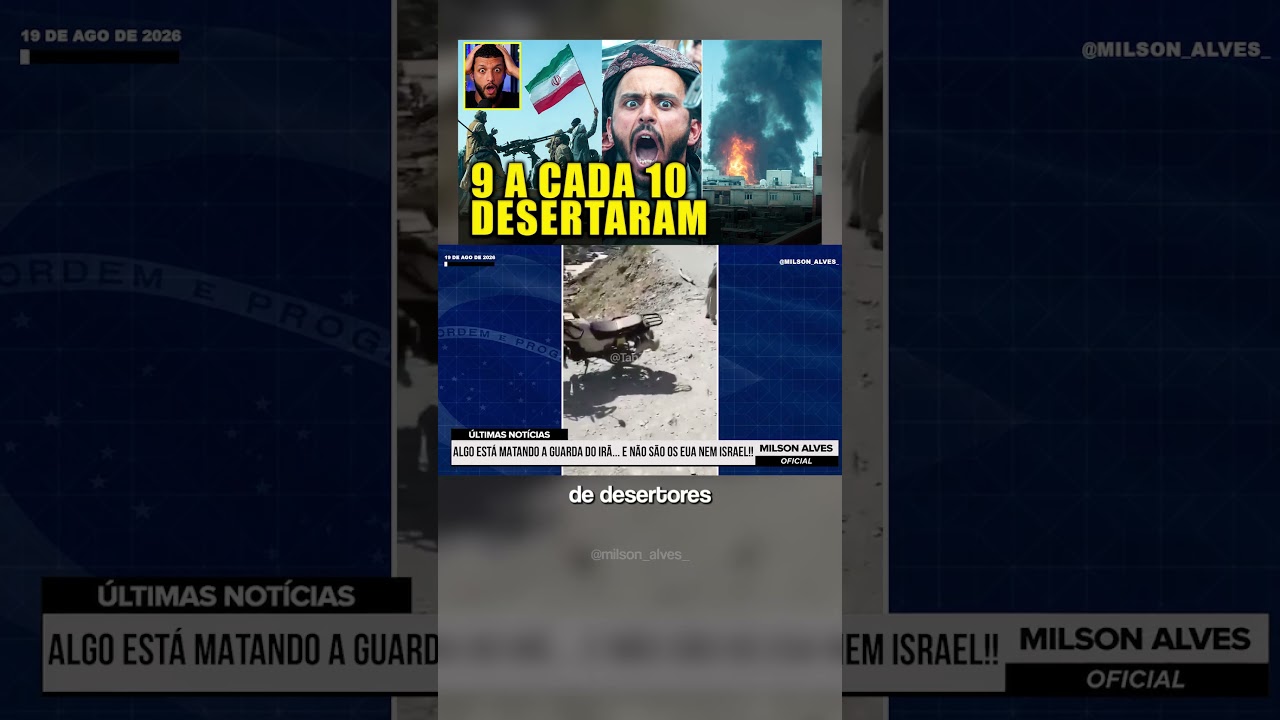 Algo está MATANDO a Guarda do IRÃ... e não são os EUA nem Israel!!