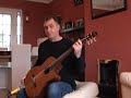 just the way you look tonight, fingerstyle arrangement by shaun murray