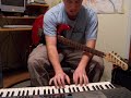 mortal kombat theme on keys and guitar.
(my cover band in cincinnati: www.myspace.com/onenottakencincy)

6/21 update: ok ok, when about the 200th person asked me for these tabs, i created a tab sheet on microsoft word. it may not be perfect, but it's how i play the theme and you are free to try it. if you do post a vid using these tabs, please feel free to make it a response to my vid, so we can tie all these cool mk vids together. message me and just put 