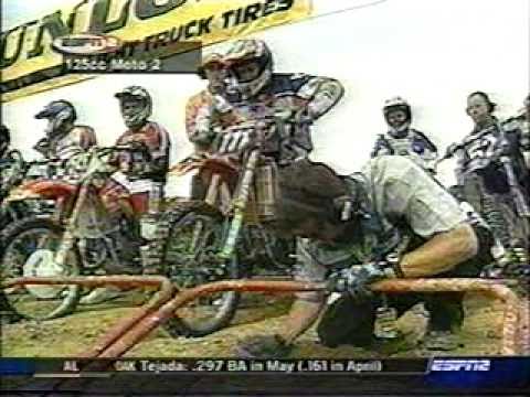 Ryan Hughes - The epic 2nd moto battle between Pro Circuit Kawasaki's Mike Brown #3, and Ryan Hughes #105 of the Red Bull KTM team. Coming into this moto, KTM's Ryan Hughe...