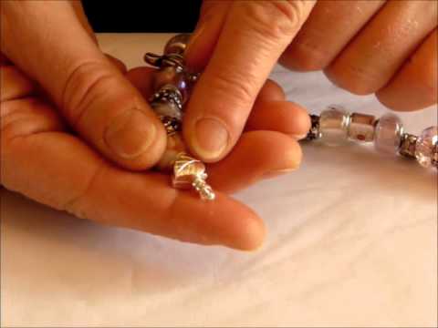 how to fasten a pandora bracelet
