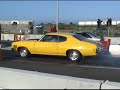Drag race '71 SS 454 Chevelle Vs. '89 Mustang 4 banger