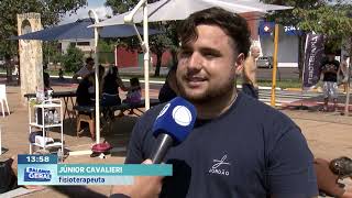 Domingo foi de conexão jordão: evento movimentou quadra na Getúlio