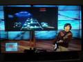 Guitar Hero 3 Through the Fire and Flmames - ellen show