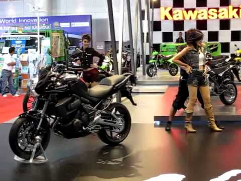 คาวาซากิ - The 32nd Bangkok International Motor Show งานบางกอก อินเตอร์เนชั่นแนล มอเตอร์โชว์ ครั้งที่ 32 เมืองทองธานี Motor Show 2011 Highlights...