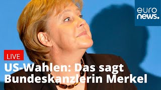 Merkel zu den US Wahlen