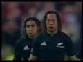 see the rousing 2004 haka against the french in paris