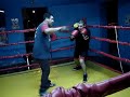 victor dominguez training boxing