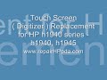 How to Repair Touch screen ( Digitizer ) for HP iPAQ h1940, h1945 series