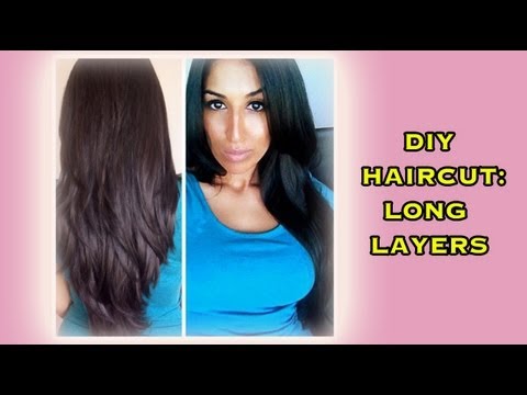 Haircut - BLOG: http://www.dhukai.com/diy-haircut-long-layers-for-all-hair-types FACEBOOK: http://www.facebook.com/farahdhukai TWITTER: http://www.twitter.com/farahdhu...