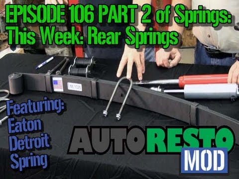 how to rebuild leaf springs