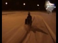 Car and Sledge in Sweden
