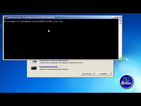 how to password reset windows 7