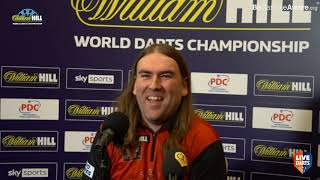 Keegan Brown: “Being a lab assistant, I've not played much darts this year, but it's worth it”