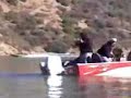 Hitts catches a Striper on T.O.\