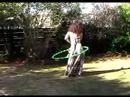 sass spring day hooping in a dress