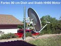 FTA Satellite Dish Sweeping Sky Part 2 FTA Satellite Dish Sweeping Sky Part 2