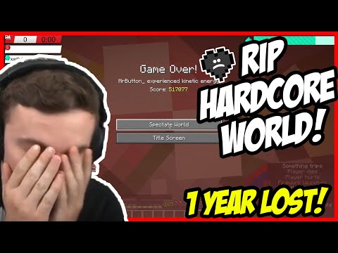 I DIED IN HARDCORE AFTER 1 YEAR! (1500 Hours!) (No Totems)