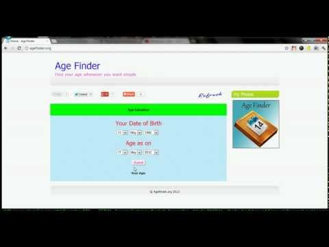 how to know exact age