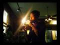 lighting a cigar
