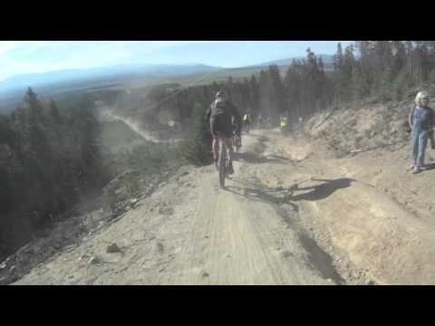 2011 Leadville 100 MTB Trail Race Powerline Descent Downhill Mountain Bike Race Across The Sky 2011 Leadville 100 MTB Trail Race Powerline Descent Downhill Mountain Bike Race Across The Sky