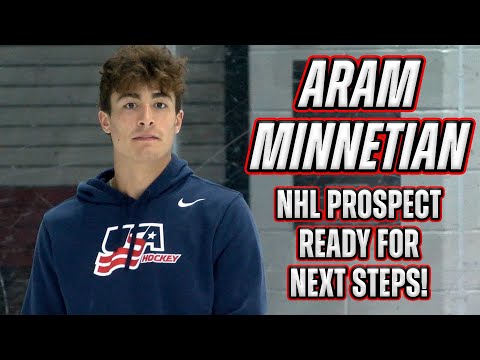 NJ Hockey Star Aram Minnetian Ready for NHL Draft, Next Steps in Hockey Career