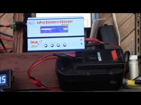 how to repair rebuild b&d 18v battery