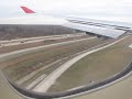 Boeing 747-400 (Jumbo Jet) landing at Detroit (DTW) airport
