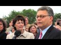 Sen. 's emotional thank-you
