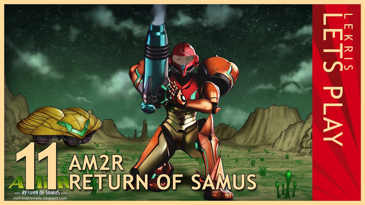 Let's Play AM2R - Return of Samus 1.0 Full Version #11 - Robot Factory - Spider Control