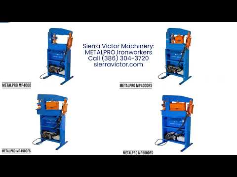 METALPRO MP4500FS Ironworkers | Sierra Victor Industries (1)