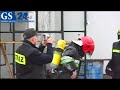 Pożar na ul Kniewskiej