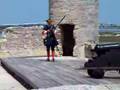 Flintlock demo at Castillo de San Marco