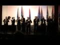 Intrarea Fanfarei la deschiderea AFF 2012