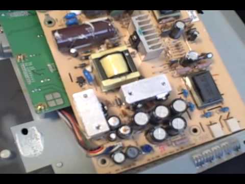 how to repair lcd monitor power supply