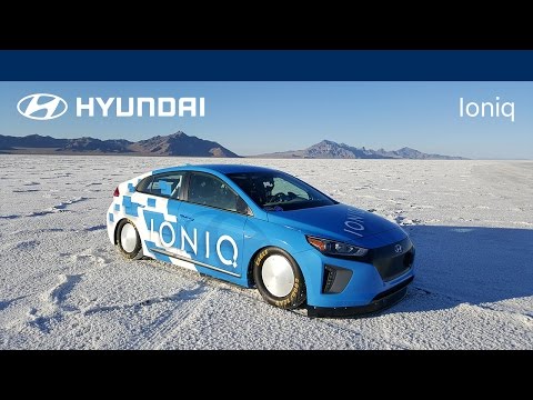 Hyundai IONIQ HEV Record FIA de velocidad, categoría híbrido