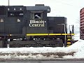 IC SD70 switching at Wausau