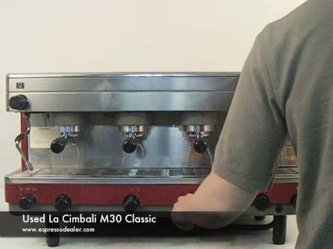 Used La Cimbali M30 Classic Espresso Machine Used La Cimbali M30 Classic Espresso Machine