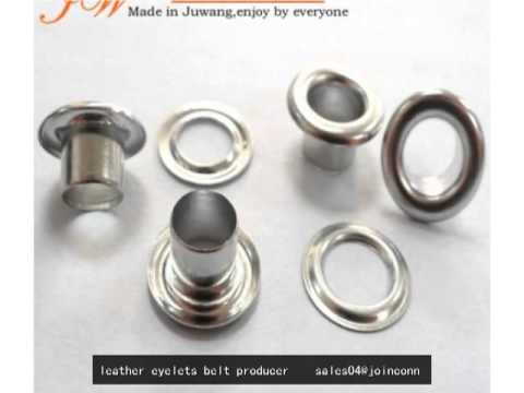 how to make a belt with eyelets