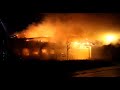Brand Einkauszentrum Pegau Januar 2012