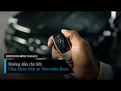 Hướng dẫn chi tiết Chìa khóa trên xe Mercedes-Benz