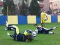 Ankaragücü murat türksoy kaleci antrenmanı