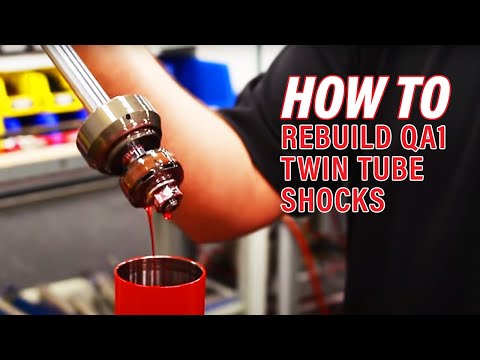 Rebuilding a QA1 Circle Track Twin Tube Shock - QA1 Tech