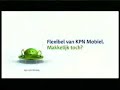 Fons in tv-reclame 'Flexibel van KPN Mobiel'