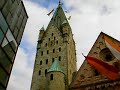 Anläuten des Stahlgeläutes im Paderborner Dom, gegossen 1951 vom Bochumer Verein.Tonfolge fis°-a°-h°-cis'-e'-fis'*Mein liebstes Geläut*!!!!!