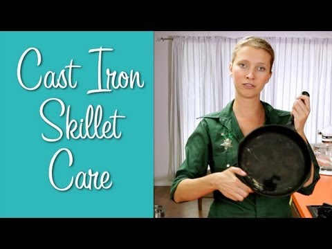 how to care for cast iron